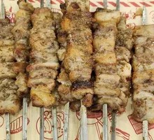 Charcoal-Grilled Fresh Lamb Ribs