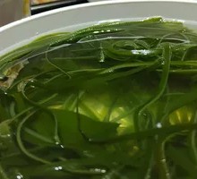 Thin seaweed strips