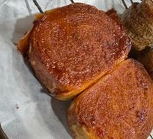 Grilled Steamed Bun Slices