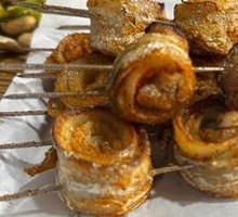 Grilled Stingray Rolls