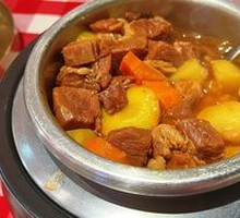 Beef Shank with Potatoes and Carrots