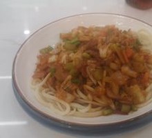 Fried Meat Noodles