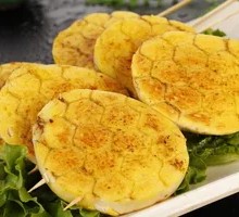 Grilled Steamed Bun Slices