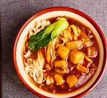 Eggplant Pork Diced Noodles