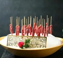 Fresh Sliced Lamb Skewers