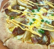 Teriyaki Beef and Potato Pizza