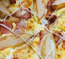Potato Bacon & Tender Sausage Pizza