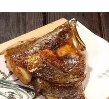 Grilled Halibut Head