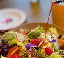 Colorful Garden Vegetable Salad