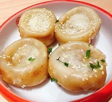 Fresh Shrimp and Pork Pan-Fried Dumplings