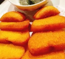 Crispy Steamed Bun Slices