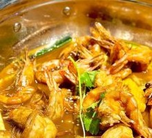 Large Pot Shrimp Hotpot
