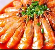 Stewed Large Shrimp