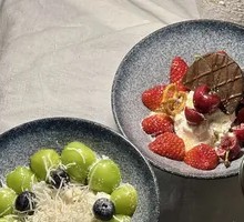 青提酸奶碗