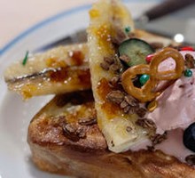 Caramelized Banana Thick Toast