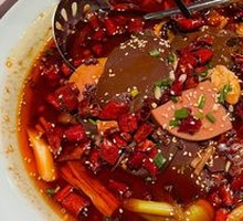 Spicy Dan Dan Noodles with Blood Sausage