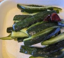 Sour Spicy Cucumber Strips