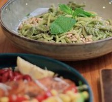 Traditional Basil Pesto with Pine Nuts