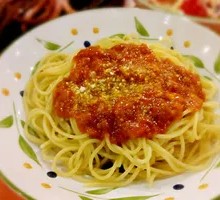 Meat Sauce Noodles