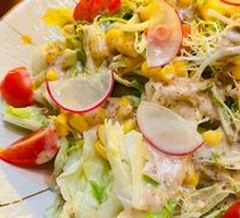 Wild Vegetable Tofu Salad