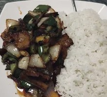 Spicy Pork Fried Rice Bowl