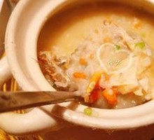 Dried Scallop Shrimp Crab Rice Porridge