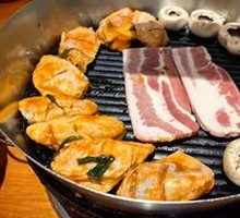 Intangible Heritage Grilled Meat on Iron Skillet