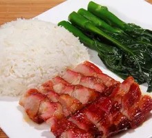 Honey-glazed BBQ Pork Rice