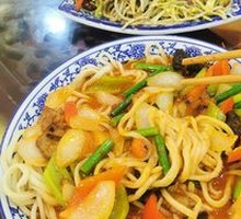Fried Meat Noodles