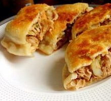 Chinese cabbage and egg pie