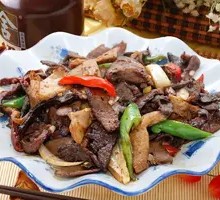 Spicy Pot Lamb Offal Stir-fry