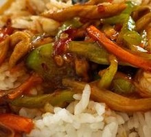 Fish-Flavored Shredded Pork Rice Bowl
