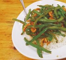 Green Pepper Shredded Pork Rice