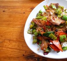 Spicy Pork Fried Rice Bowl