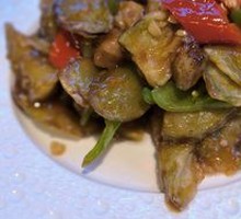 Braised Pork and Eggplant