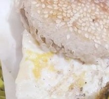 Scallion pancake with egg