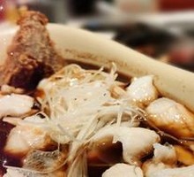 Steamed Sea Bass with Oil