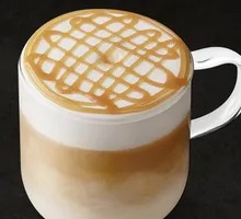 Hot Oat Caramel Macchiato