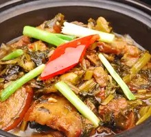 Pickled Mustard Greens Braised Pork