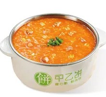 Tomato Beef Rice Porridge