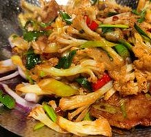 Spicy Cauliflower in Hot Pot