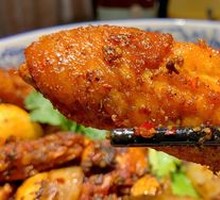 Spicy Stir-Fried Chicken Wings