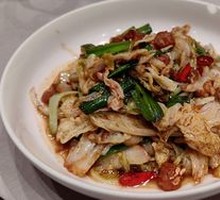 Stir-fried Cabbage with Pork Floss