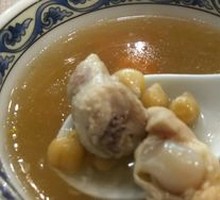 Peach Bean Chicken Soup