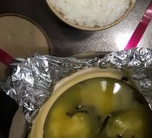 Abalone with Duck Feet in Rice