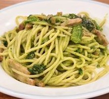 Basil Pine Nut Pasta