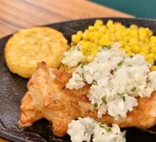 Garlic Chicken Cutlet