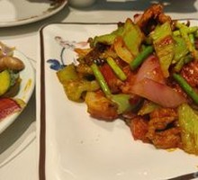 Xinjiang Fried Liver with Vegetables