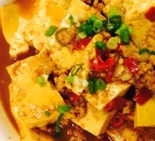 Braised Water Tofu in Brown Sauce