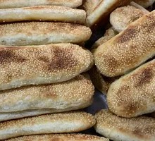 Sugar-glazed flatbread